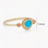 14k Gold Plated Turquoise Ring