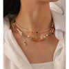 Bohemian Pearl Stone Layered Beaded Necklace