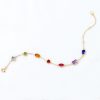 Multi Colored Cubic Zirconia Bracelet