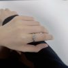 14k Gold Plated Labradorite Ring