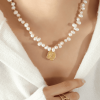 Freshwater Pearl Gold Plated Pendant Necklace