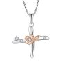 Sterling Silver Zircon Initial Custom Necklace