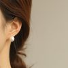 Simple Freshwater pearl Ear Clip